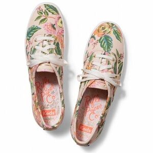Keds x Rifle Paper Co Sneakers in Jardin Paris Pink